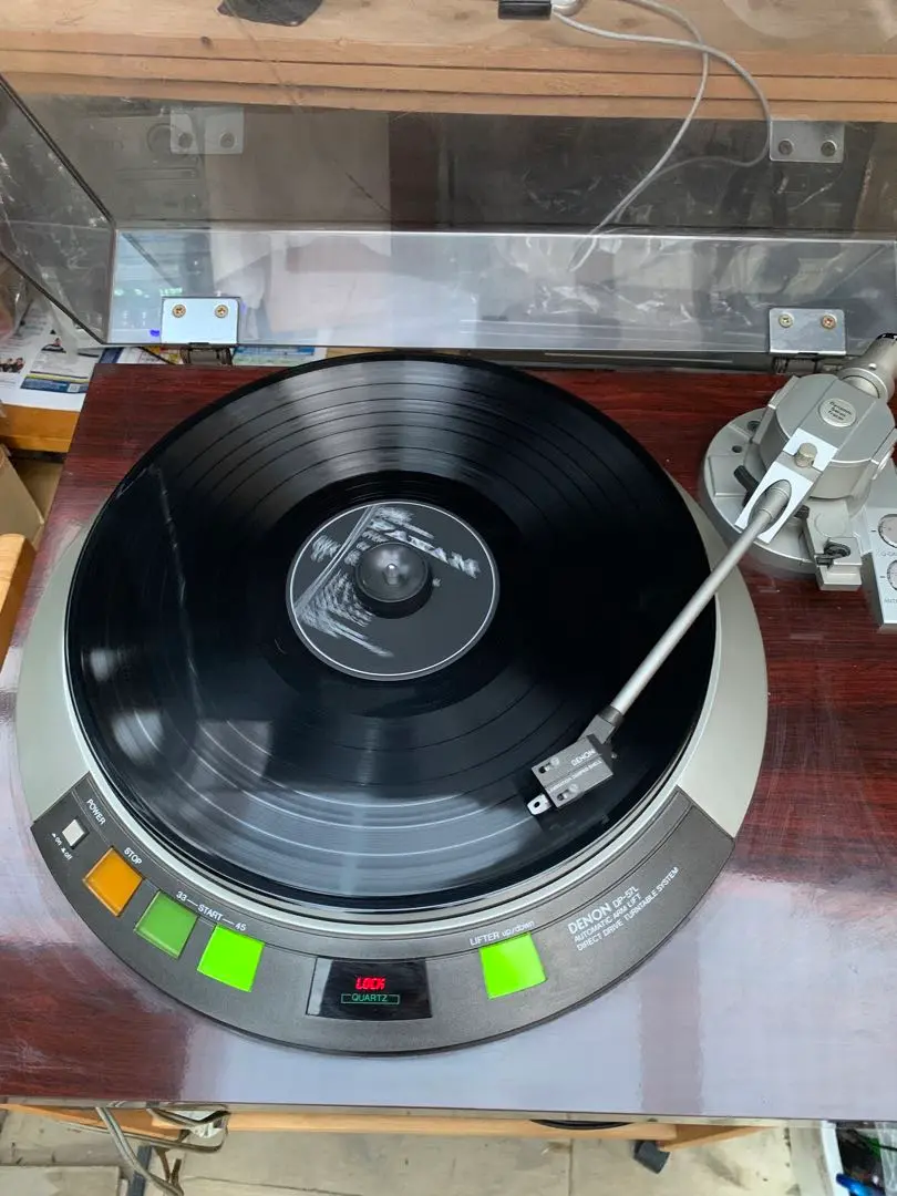 【美品】DENON レコードプレイヤー DP-57M レコードプレーヤー作成 DENON DP-57M改 DP-3000 | うくくっすの