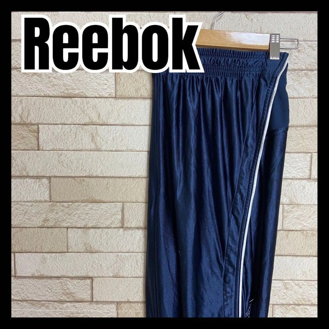 Thumbnail of Reebok Jersey Track Pants Trousers Game Stylish Navy Vintage