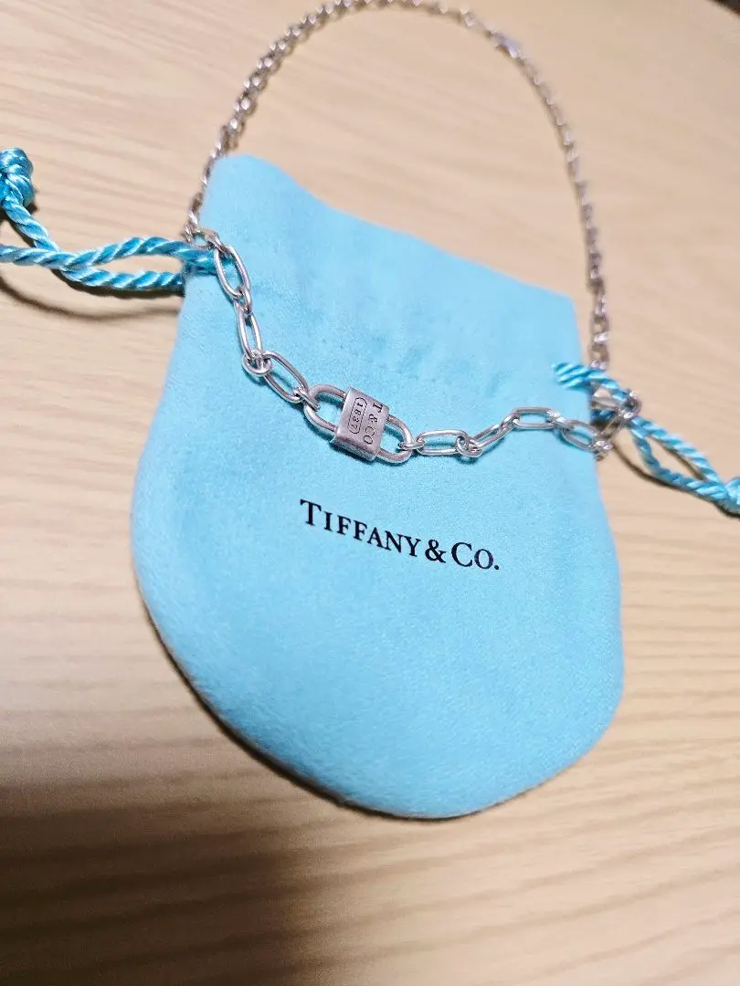 ティファニーネックレス 極美品　スモールサイズ TIFFANY&Co. TIFFANY＆Co. ティファニー ネックレス TIFFANY S