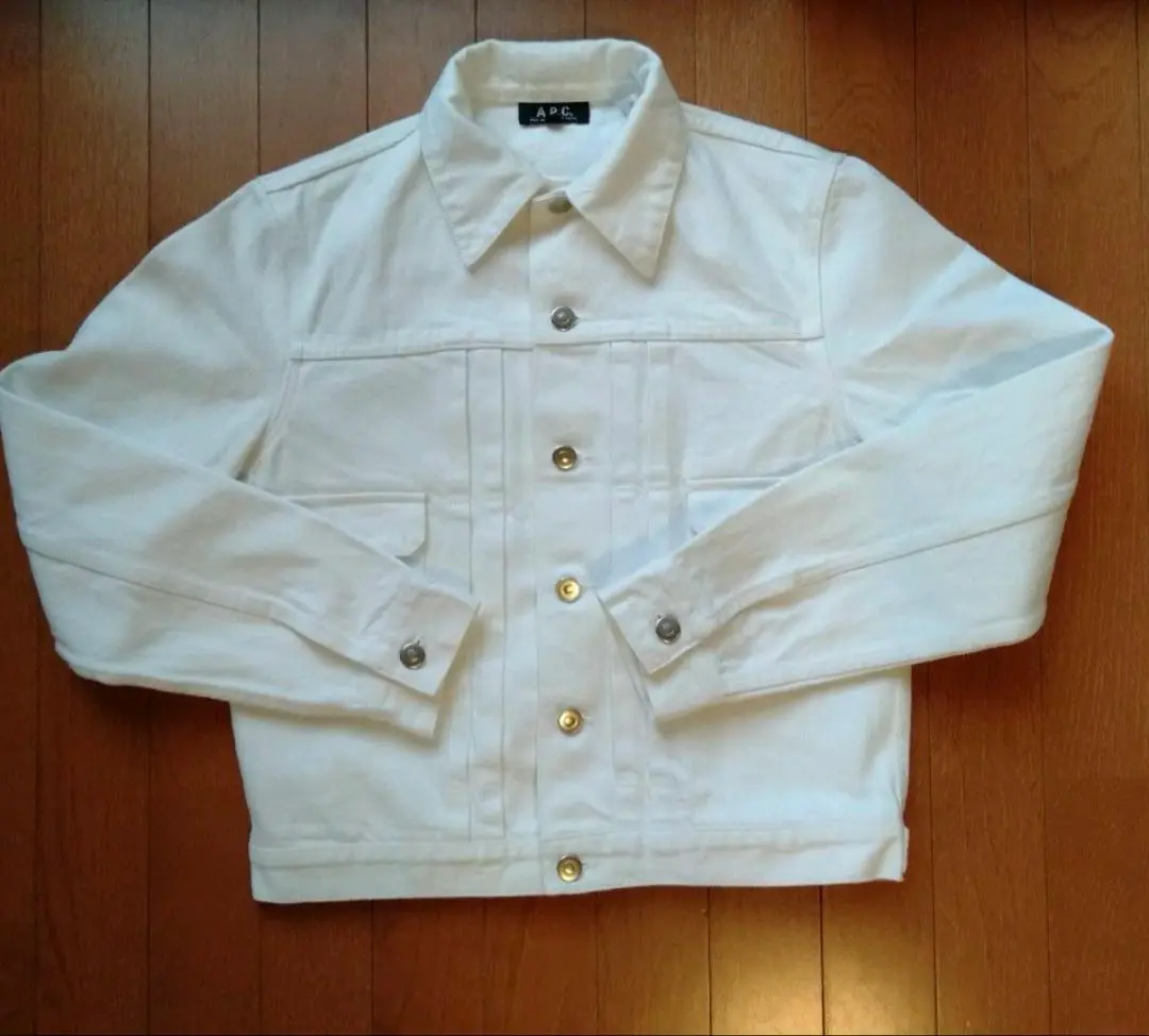 mani-maniaさま専用 APC ホワイトデニムジャケット Gジャン 2025年最新】A.P.C デニム ジャケット ホワイトの人気アイテム