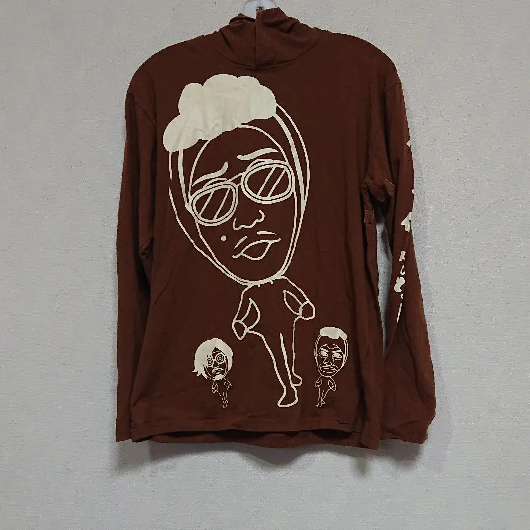 【送料込み】水曜どうでしょう　トリオ・ザ・タイツ　ロングTシャツ(L) 水曜どうでしょうトリオ・ザ・タイツロングTシャツ黄タイツ