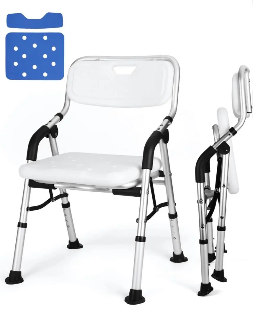 [美品] 可摺疊式介護用沐浴椅淋浴椅 – 僅使用3週＆附原裝盒！ 的縮圖