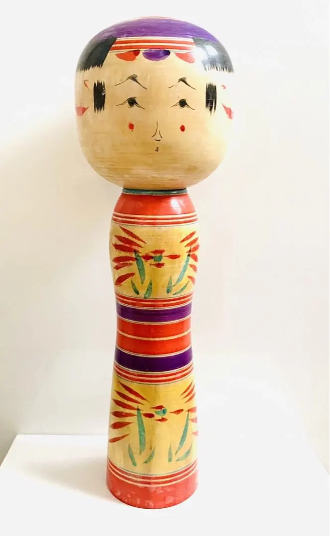 Thumbnail of Used Kokeshi Wooden Japanese Traditional Collection K Kameju Honda Antique Art