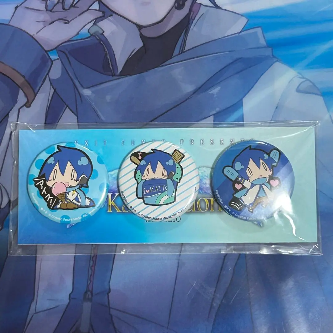 KAITO 　Kaitonation　10th　缶バッチ　ラバスト Amazon.co.jp: Kaitonation KAITO 10周年記念盤 特典 缶バッジ