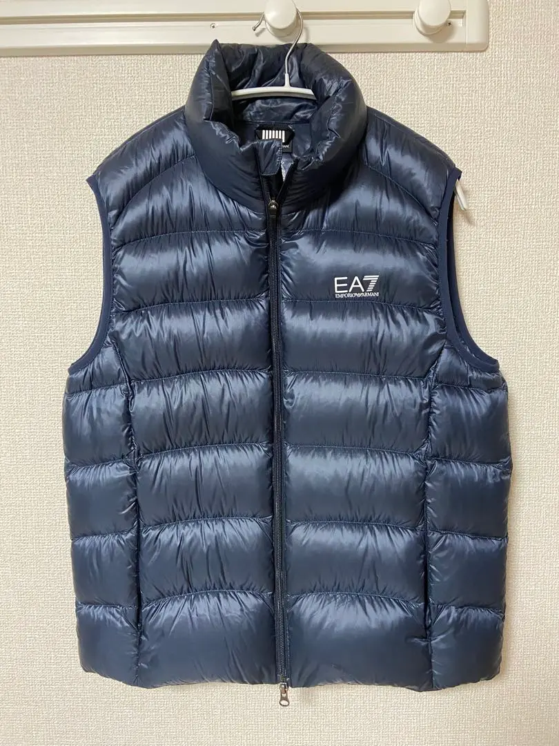 『希少』 エンポリオアルマーニ ダウンベスト キルティング グレー 【S】 2025年最新】EMPORIO ARMANI ダウンベスト・キルティングベスト