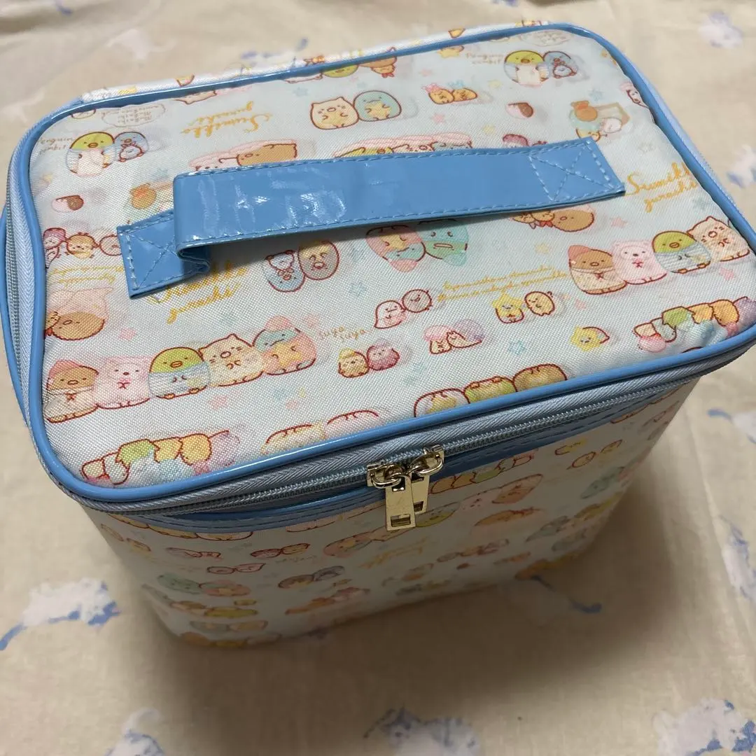 Thumbnail of Used Character Big Vanity Pouch with Mirror Makeup Box Sumikko Gurashi ②
