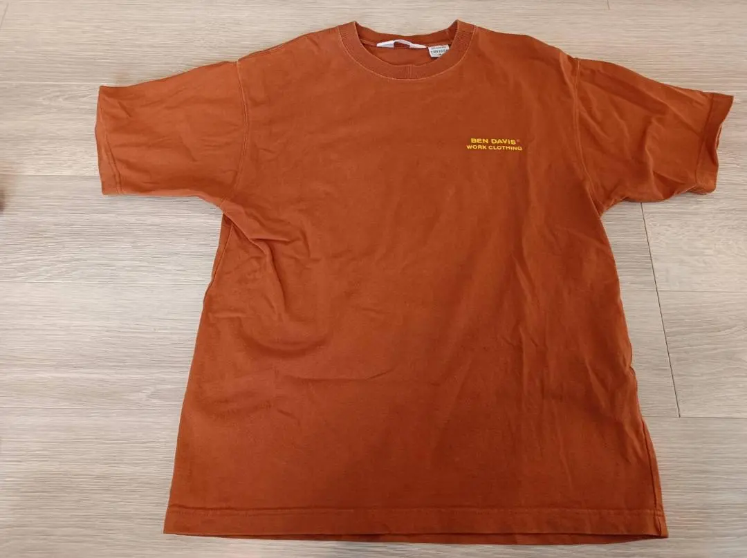 Thumbnail of BEN DAVIS Ben Davis T-shirt M Back Print Orange