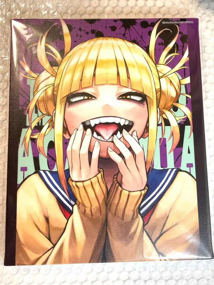 ヒロアカ フルカラーアートボード トガヒミコ 1月22日まで】僕のヒーローアカデミア フルカラーアートボード