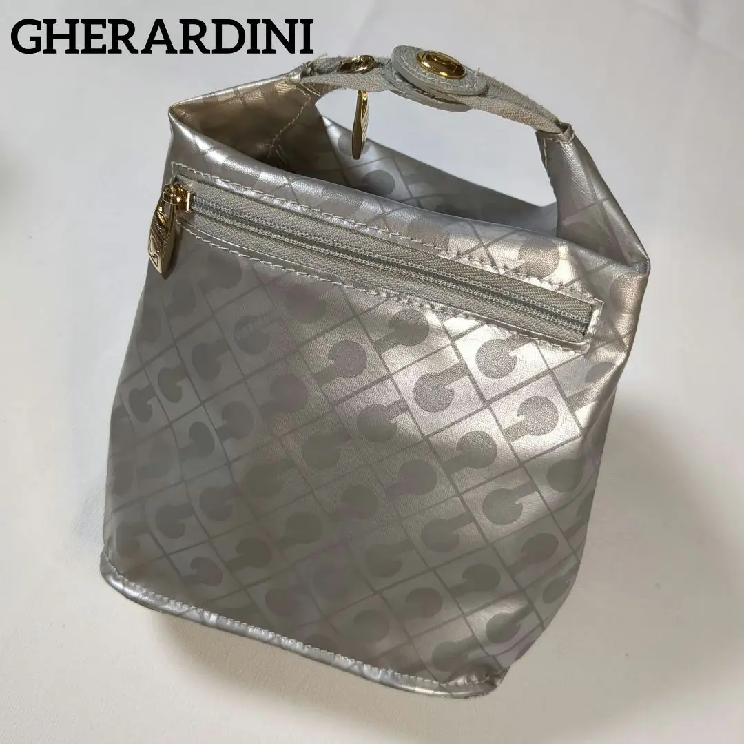 【新品・保存袋付き】GHERARDINI ポーチ バッグの整理整頓・化粧ポーチ バッグインバッグ インナーバッグ ショルダーバッグ