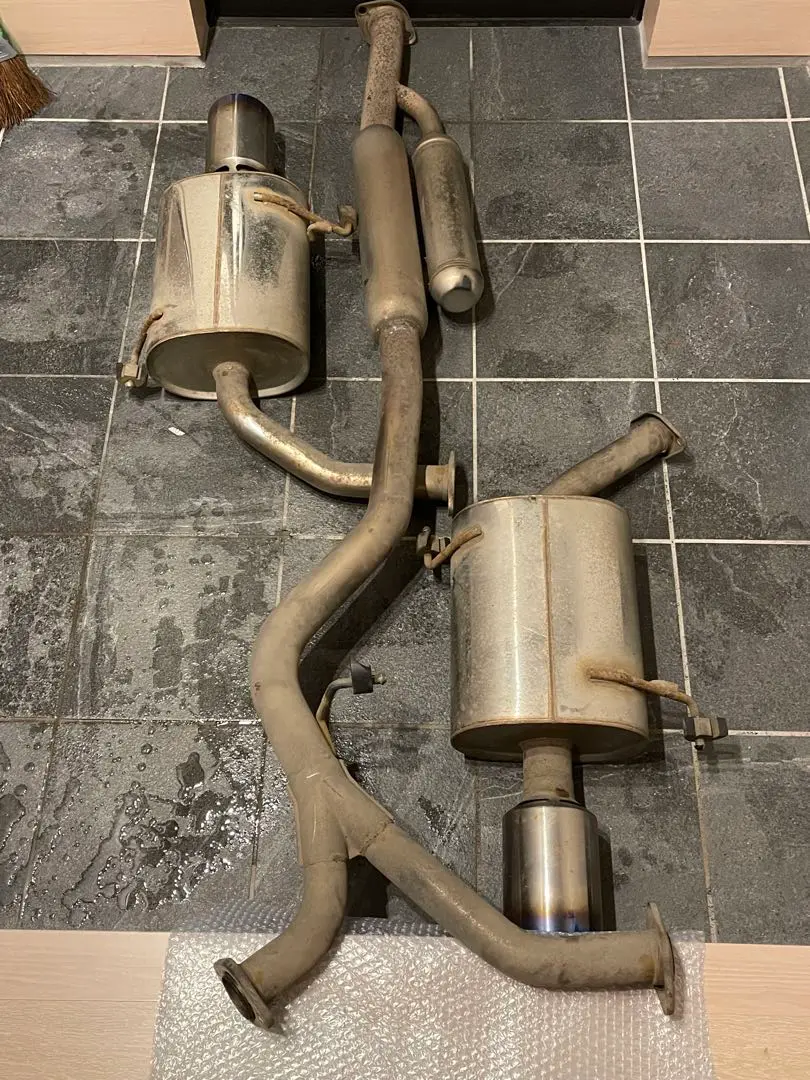 (希少!!)レガシィ BE5・BH5 HKS競技用中間マフラー silent Hi-Power：レガシィB4