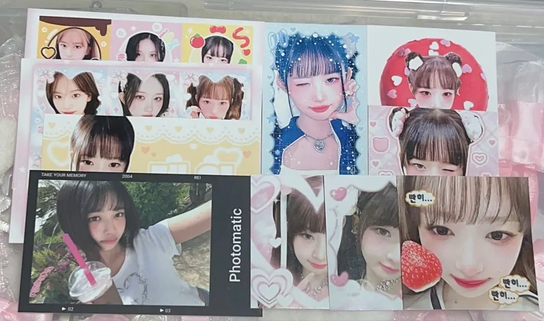 Thumbnail of [Anonymous Shipping] IVE Rei DUMSON Card Sticker Seal