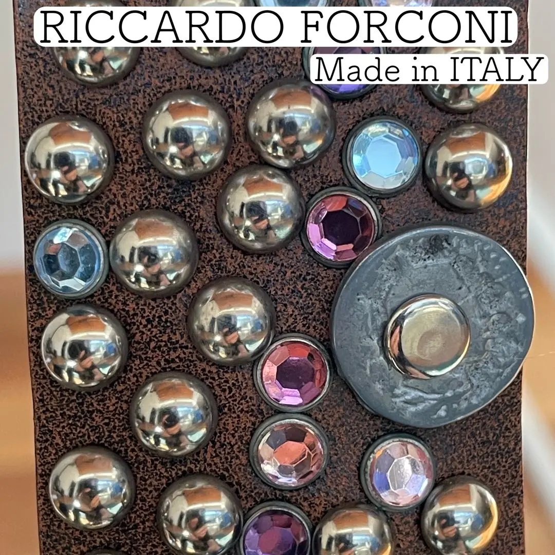 レザーベルト リカルドフォルコーニ RICCARDO FORCONIイタリア製 RICCARDO FORCONI リカルド・フォルコーニ 本革ベルト