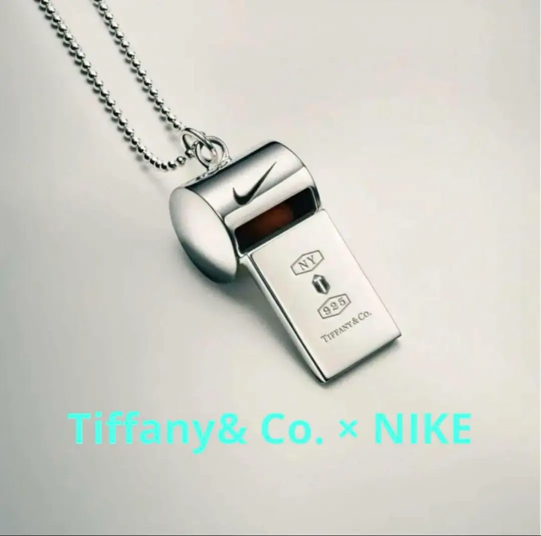 NIKE x TIFFANY ホイッスル ペンダント スターリングシルバー NIKE x TIFFANY ホイッスル ペンダント スターリングシルバー