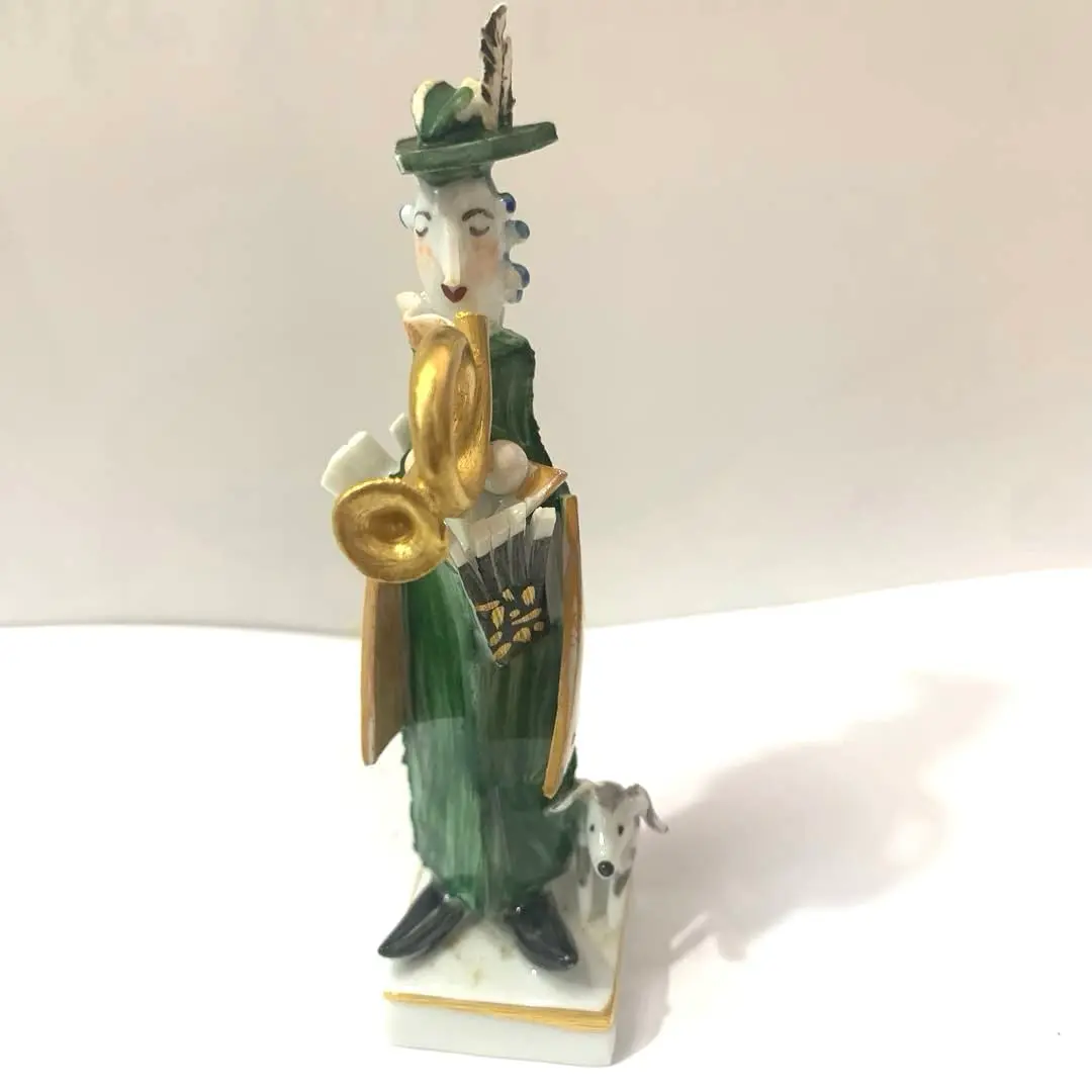 ○美品！ マイセン Meissen 干支 戌 犬 置物 ペーター・シュトラング ○美品！ マイセン Meissen 干支 戌 犬 置物 ペーター・シュトラング