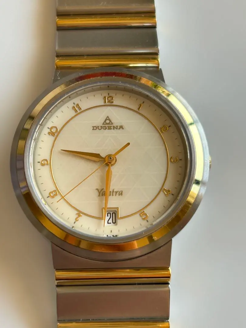 ヴィンテージDUGENA OCEAN DIVE デイデイトクォーツ現状品渡し