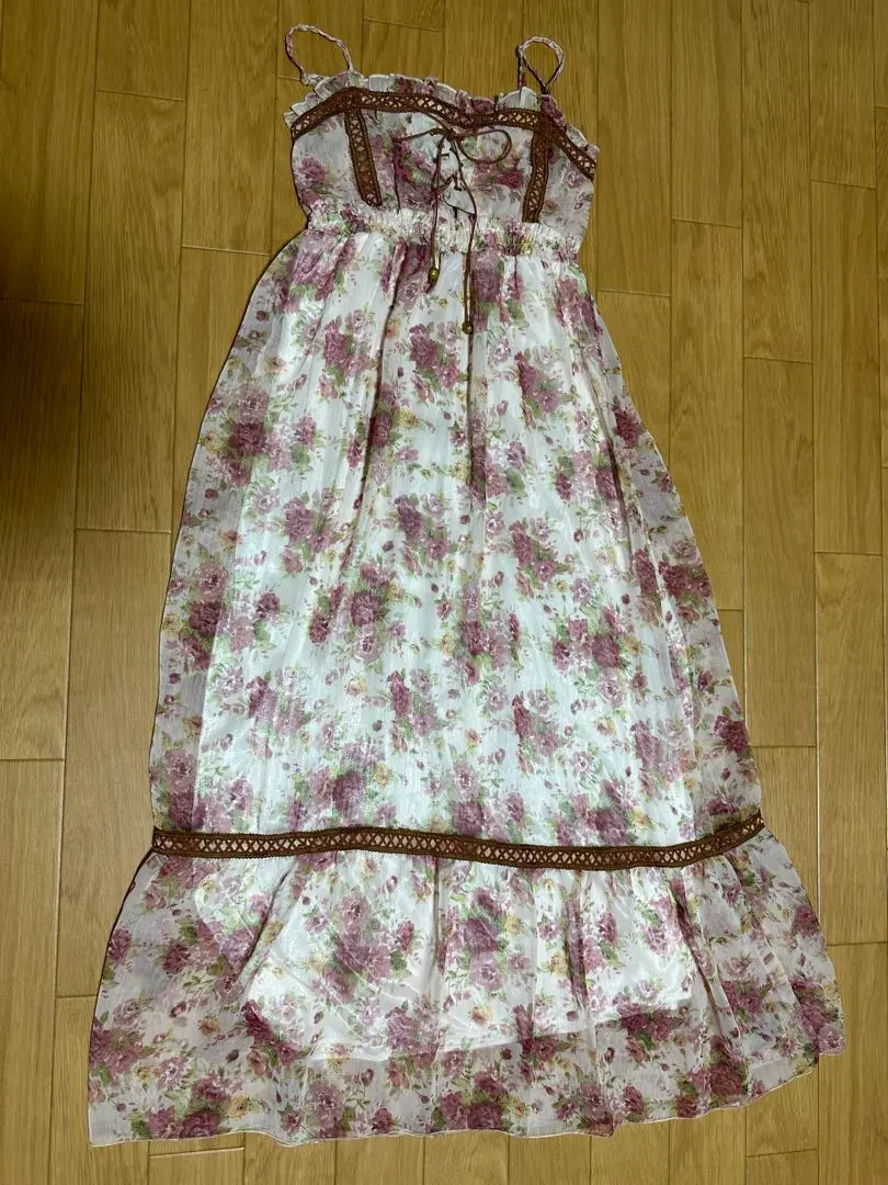 Thumbnail of Sale!! Floral Print Cami Dress - Long