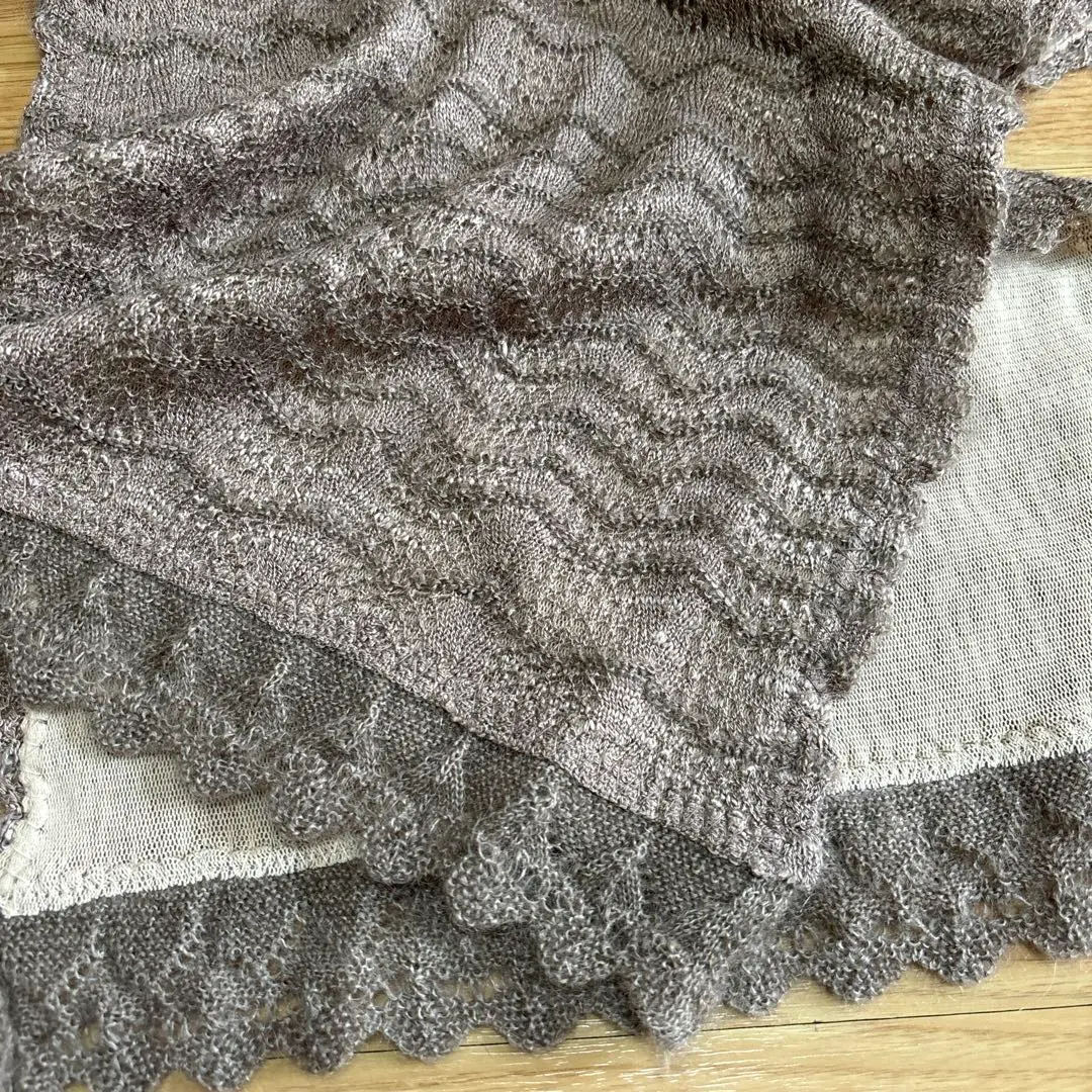 イリアン　ローブ　カスタムストール iliann loeb [イリアンローブ] ARAN HAND KNIT MUFFLER