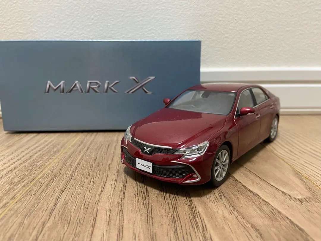 マークXジオ カラーサンプル レッドマイカメタリック ミニカー Amazon | 1/30 ミニカー マークX MARK X 130系 中期 非売品