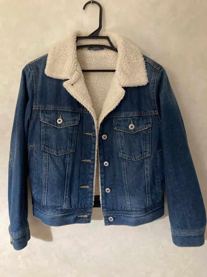 Thumbnail of denim #outerwear #used #boa (lining) #size M #women's