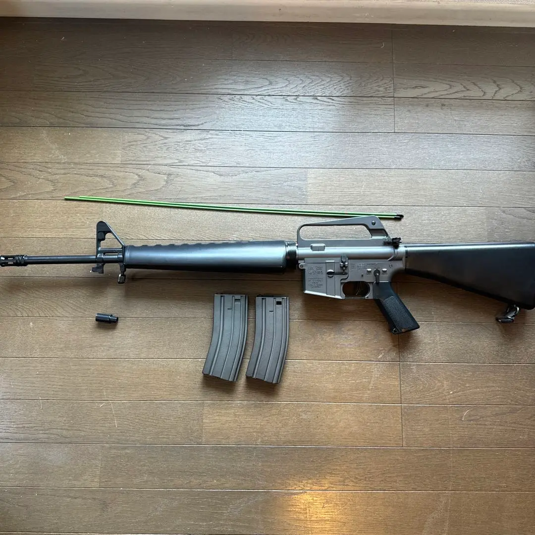 COLT M16A1 東京マルイ 可変ホップ 電動ガン レビュー - YouTube