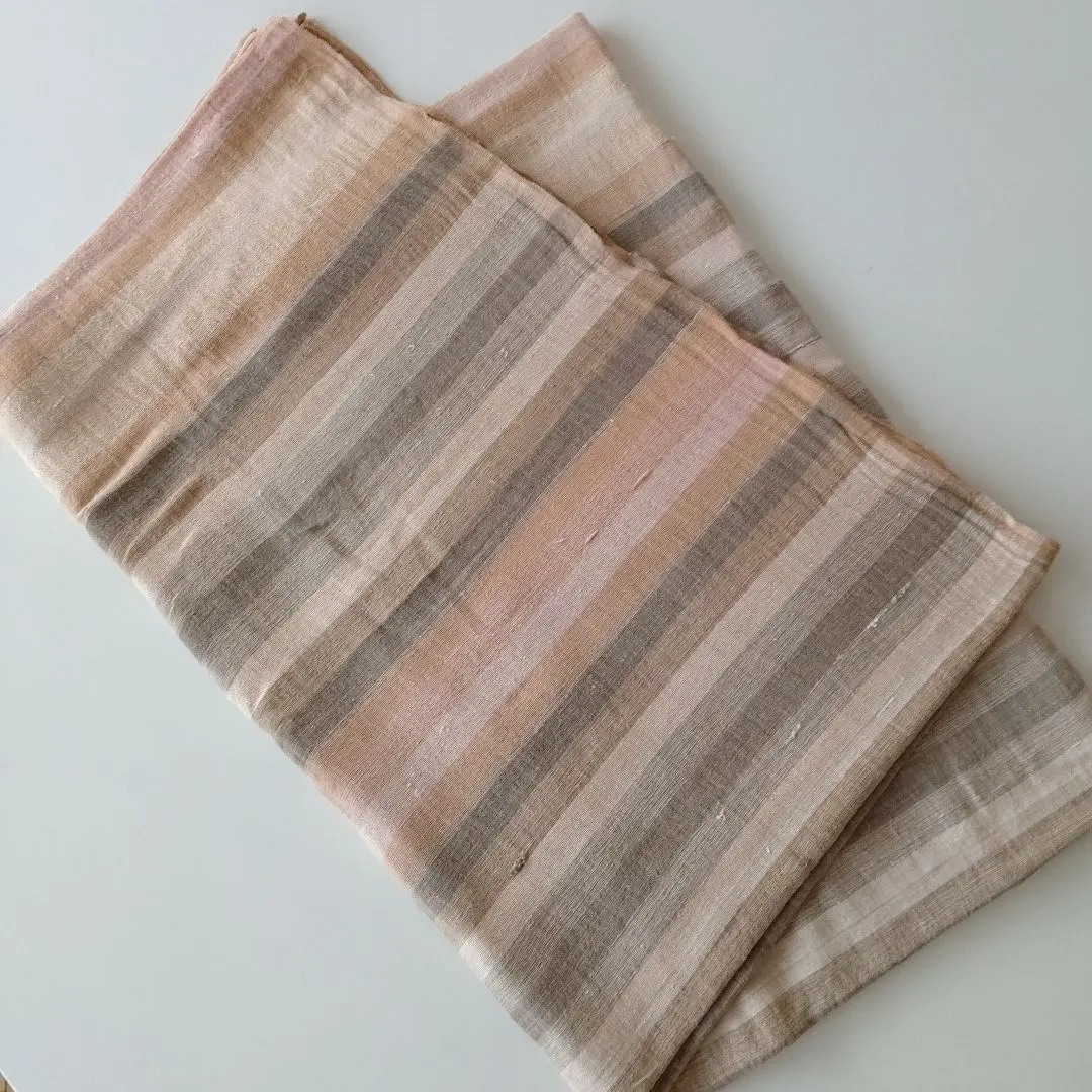 Thumbnail of Linen Stripe Design Thin Rug