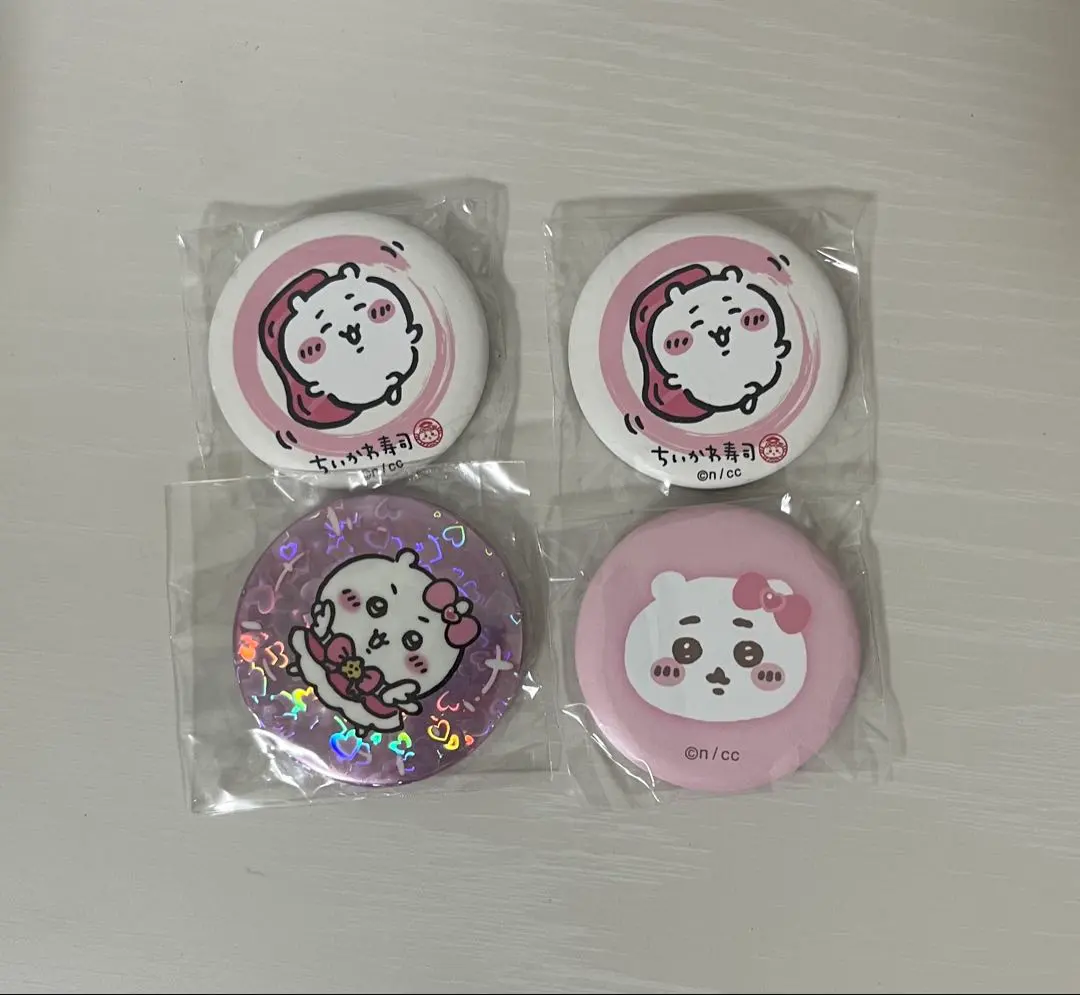 Thumbnail of Chikawa Can Badge Set