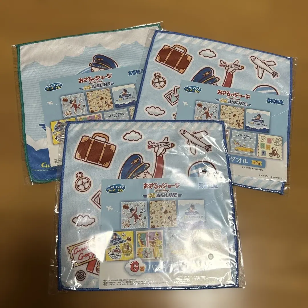 Thumbnail of SEGA Curious George Hand Towel 3-Piece Set