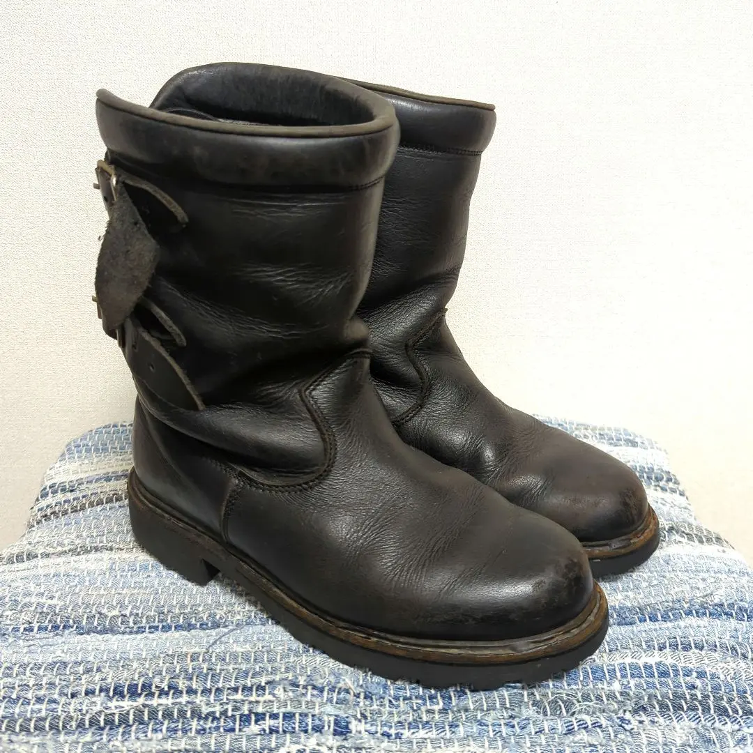 未使用品✨Paraboot エンジニアブーツ ヴィンテージロゴ EUR40 EU製 Paraboot / パラブーツ / Parachoc / パラショック