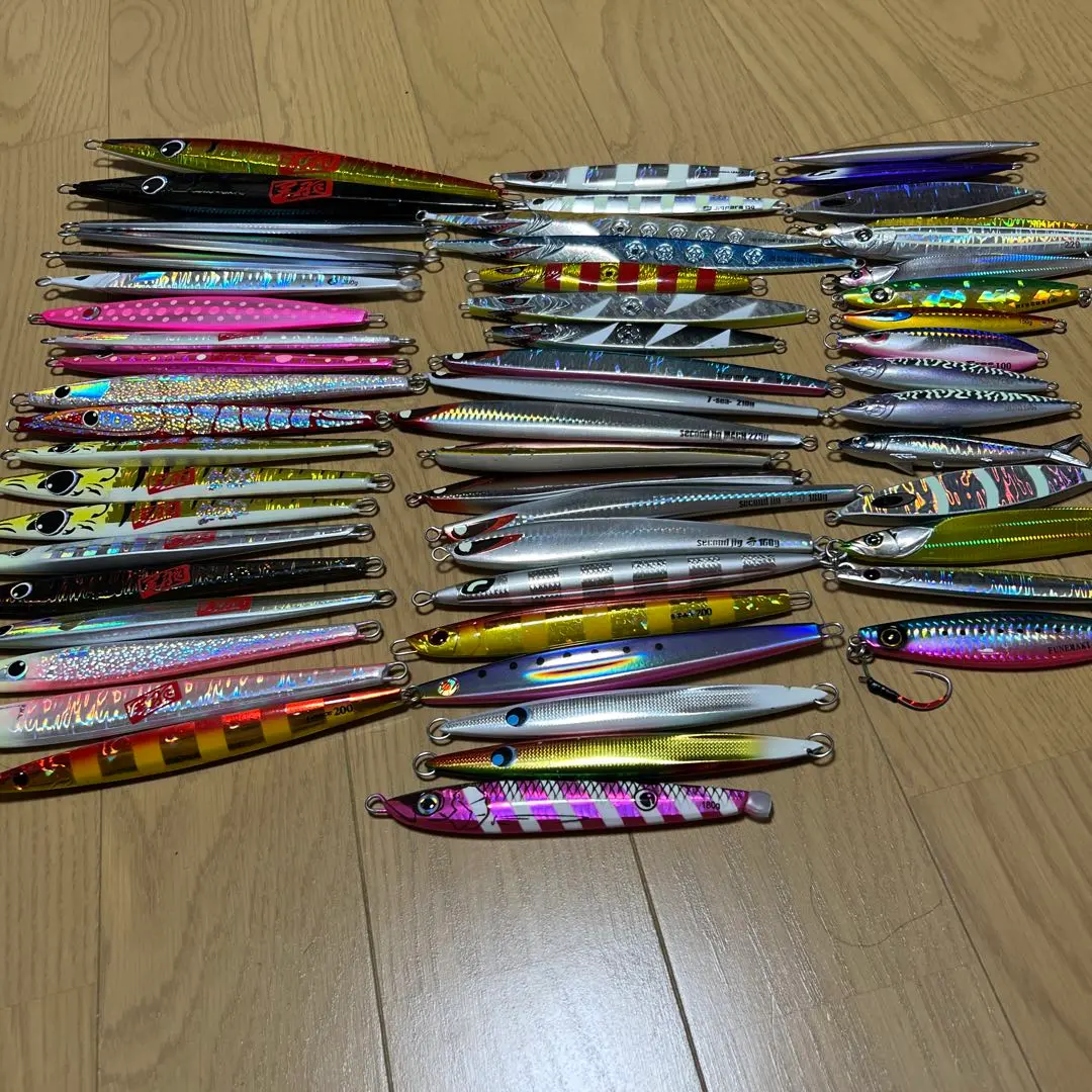 羽田ジグ黒羽170✖️2 200✖️1 ウコロジク250、300