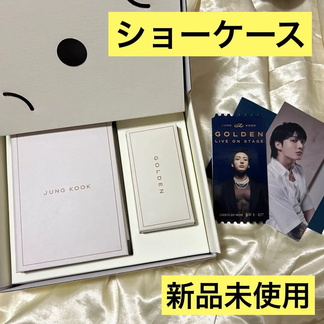 【抜け無し】【本物】ジョングク GOLDEN ショーケース ソンムル 抜け無し】【本物】ジョングク GOLDEN ショーケース ソンムル