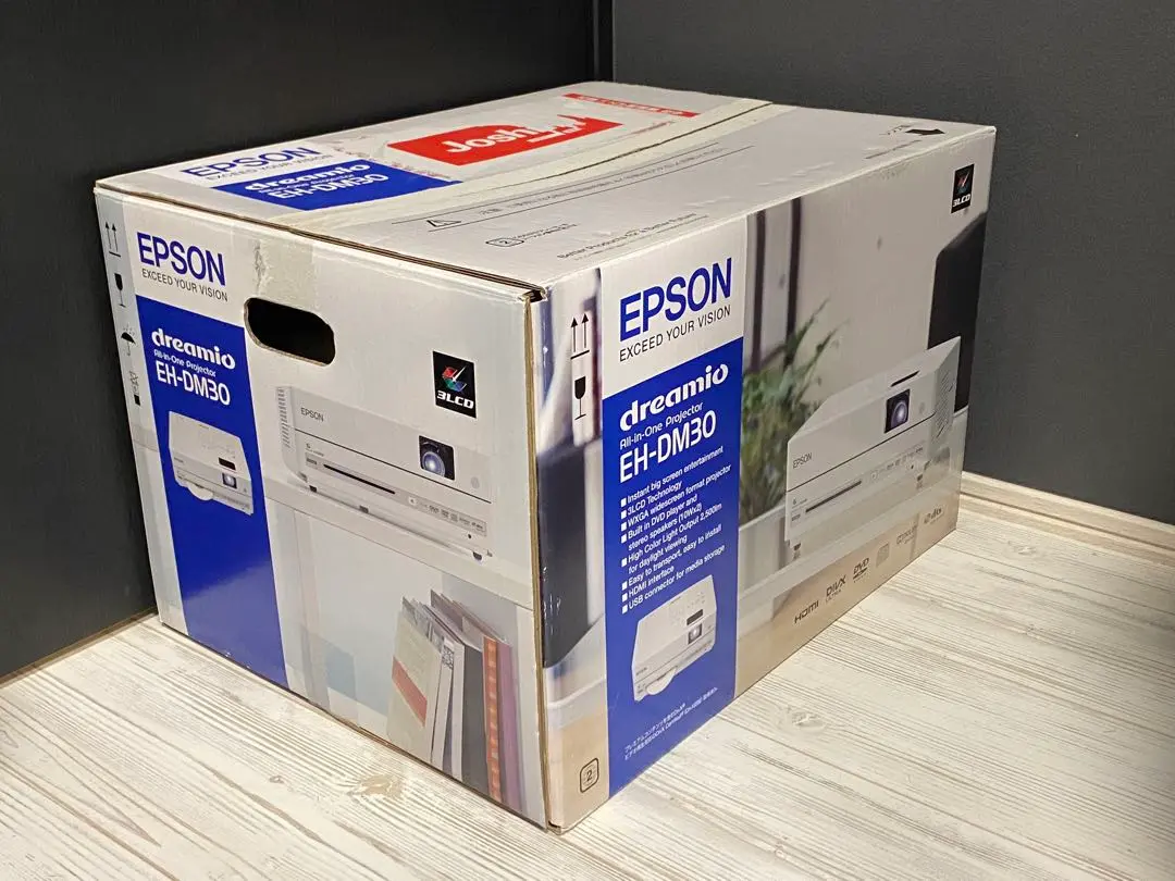 新品未開封/エプソンDVD一体型ホームシアターEH-DM30 EH-DM30｜EPSON（液晶プロジェクター）｜プロジェクター