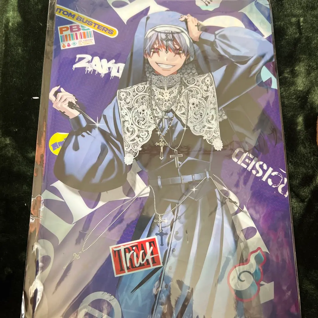 Thumbnail of Phantom Busters Fanbus Zaki Clear File Sticker New Kaoru Kanzaki