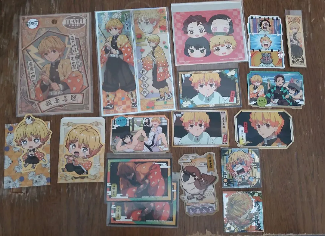 Thumbnail of Demon Slayer: Zenitsu Agatsuma Stickers, Seal, Pouch