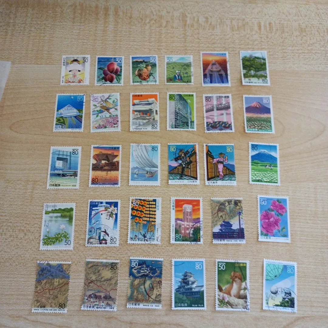 Thumbnail of Used postage stamps K