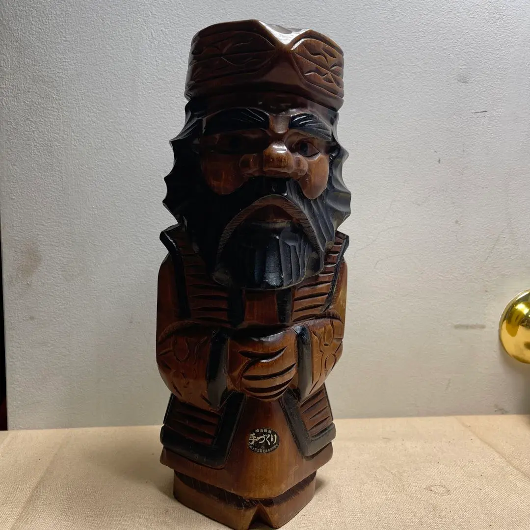 Thumbnail of MR-104A Nipo-po Wooden Carving Doll, Ainu Ethnic Group, Wooden, Wood Grain Doll, Traditional Craft