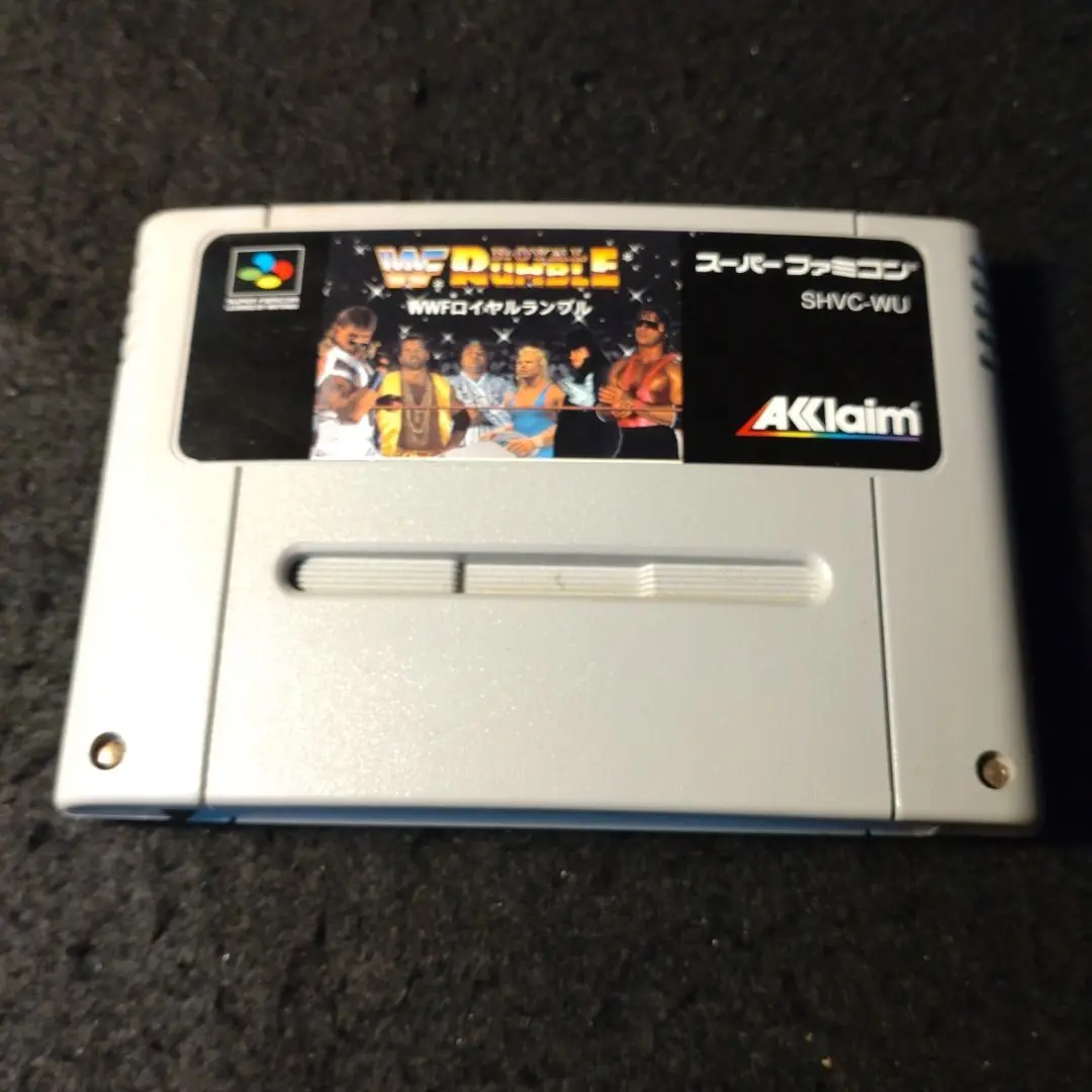 希少な新品プロレスソフト！『WWFロイヤルランブル』　スーパーファミコン 希少な新品プロレスソフト！『WWFロイヤルランブル