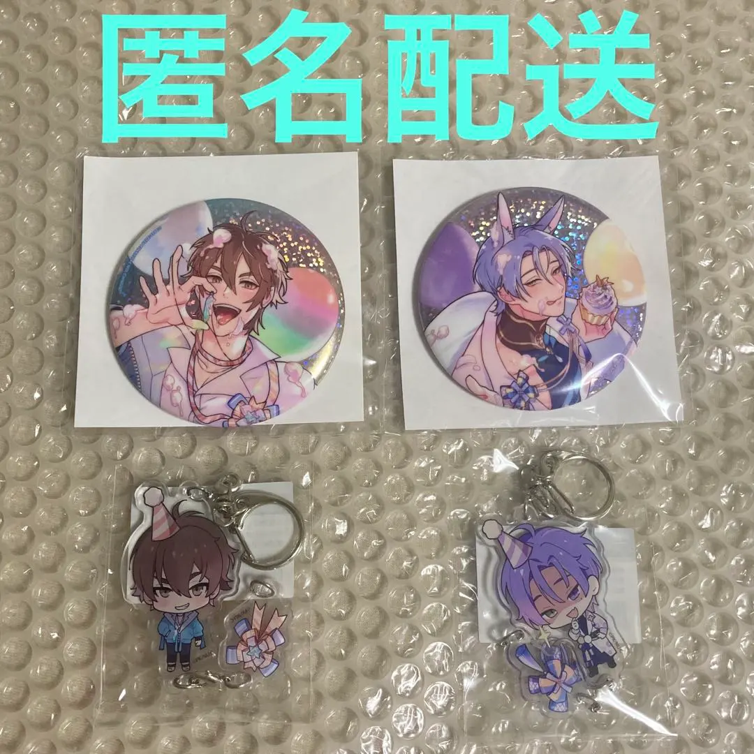 NU: 魅魔之館 生日套組 八雲 九夜 徽章 壓克力立牌 的縮圖