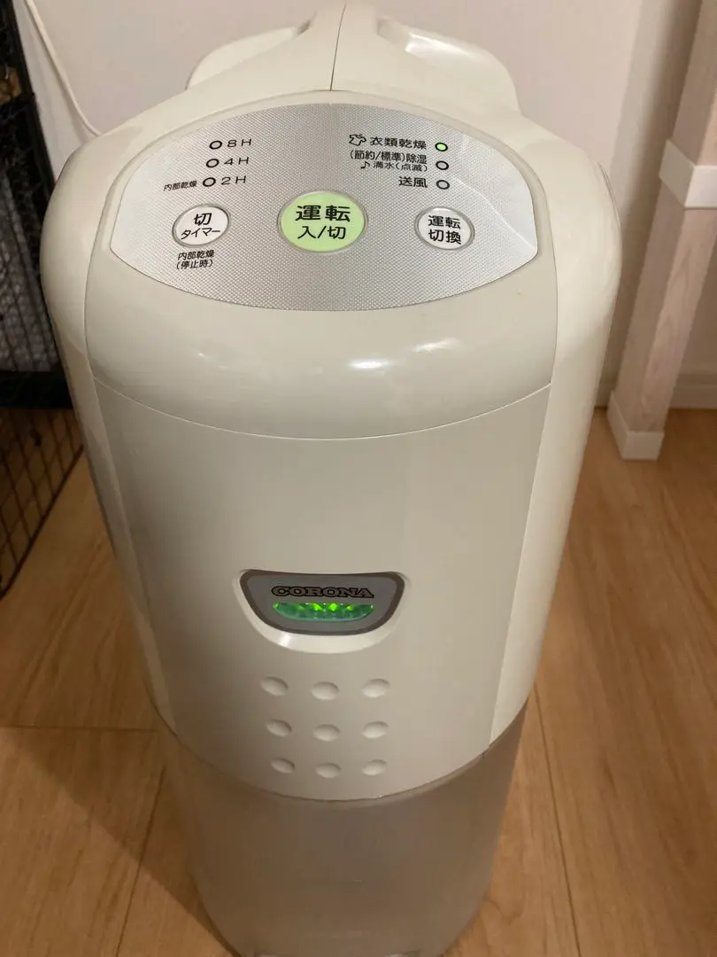 未使用未開封　コロナ除湿機CORONA CD-P6311(W) WHITE CORONA コロナ 除湿機 CD-P6311 2011年製 中古品 箱 説明書付き