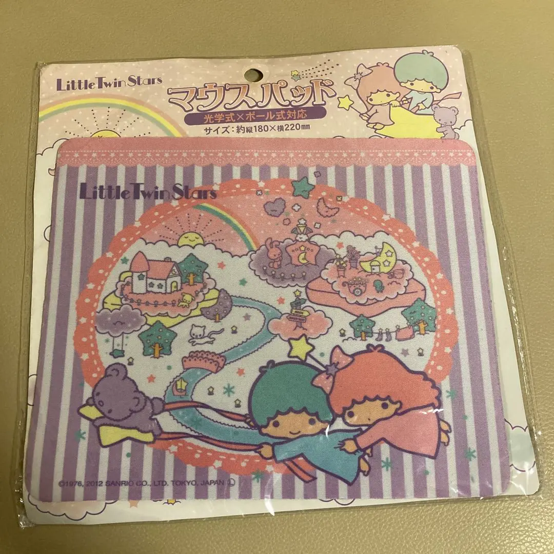 希少！Little Twin Stars キキララ きらデコマウス＆パッドセット 希少！Little Twin Stars キキララ きらデコマウス＆パッドセット