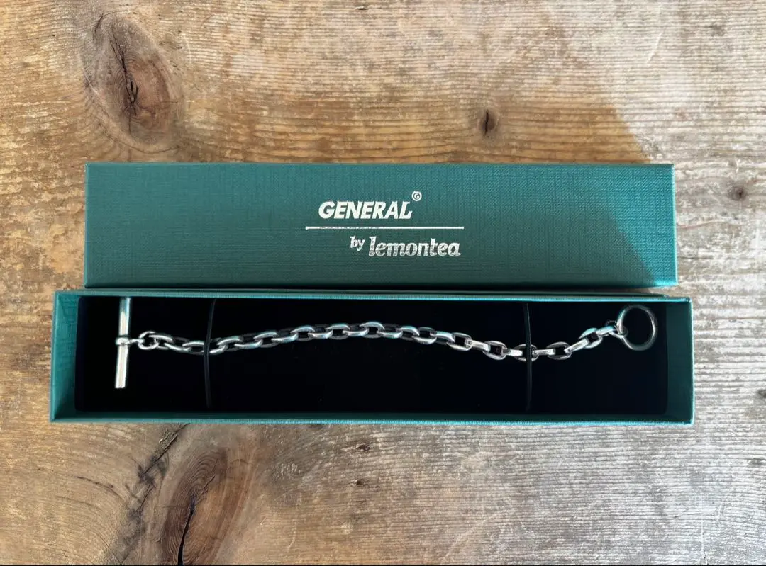 GENERAL T-BAR BRACELET GEN-003 ジェネラル シルバー