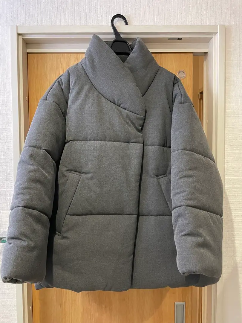 値下げ交渉可etre tokyoエンベロップパディングコートCGRY Mサイズ