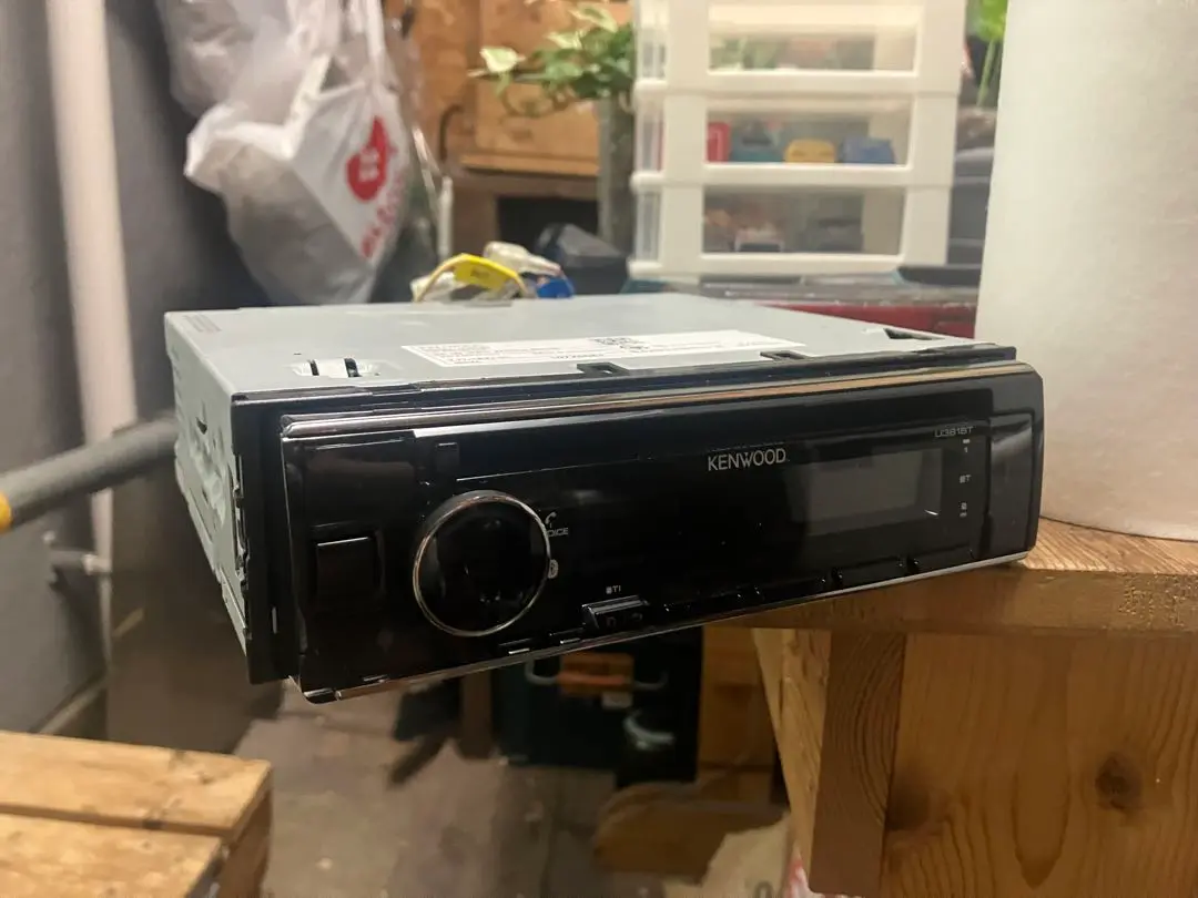 243 完 KENWOOD U381BT Bluetoothオーディオ☆