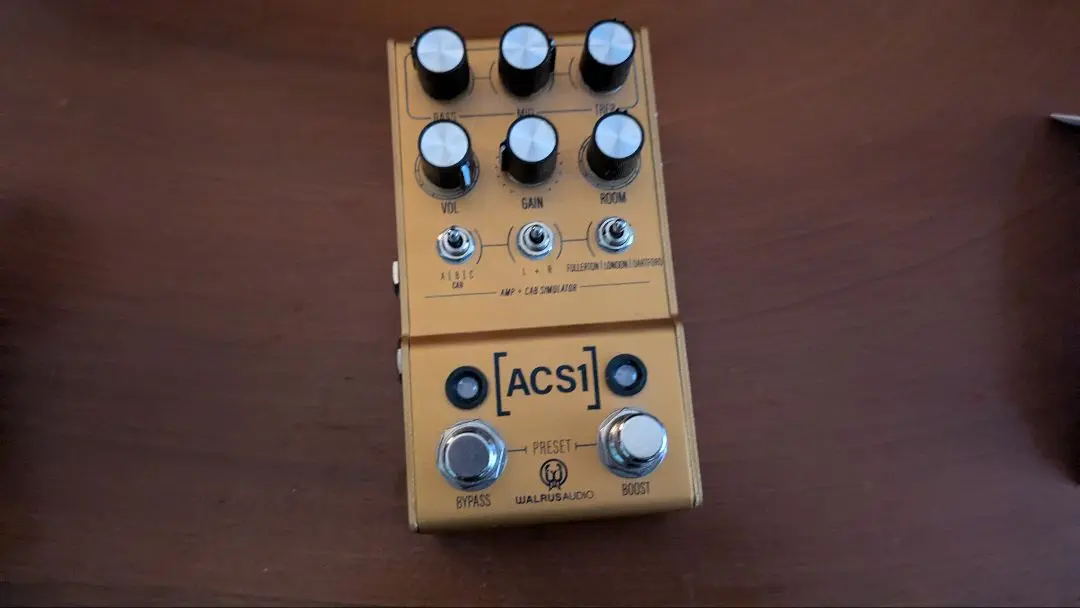 WALRUS AUDIO [acs1] （第一世代） Mako Series MKII: ACS1 Amp + Cab Simulator | WALRUS AUDIO