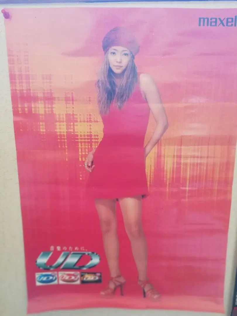 安室奈美恵　maxell 1996 UD カセットテープ　スタンド看板 安室奈美恵 maxell 1996 UD カセットテープ スタンド看板 - メルカリ