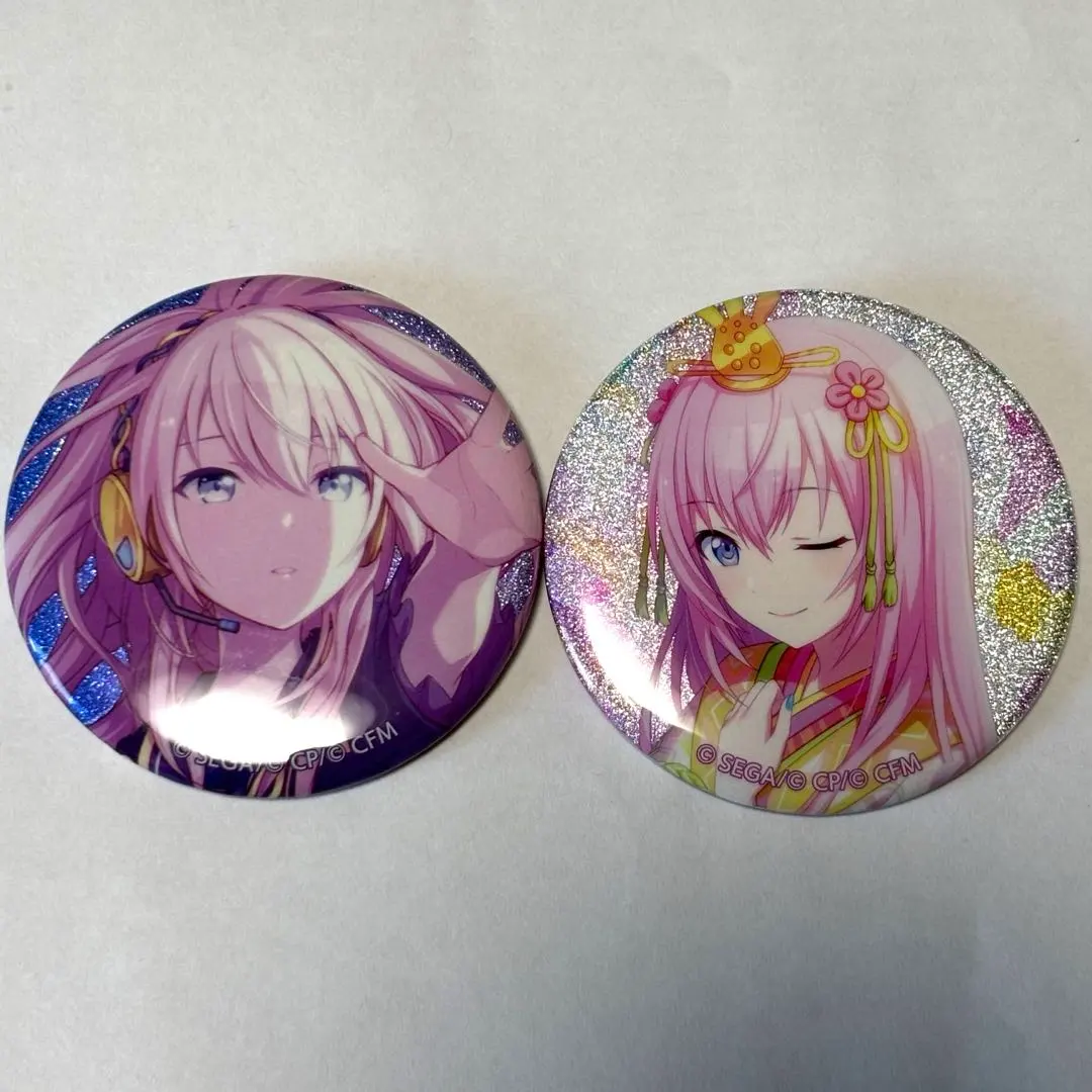 Thumbnail of Megurine Luka Glitter Can Badge