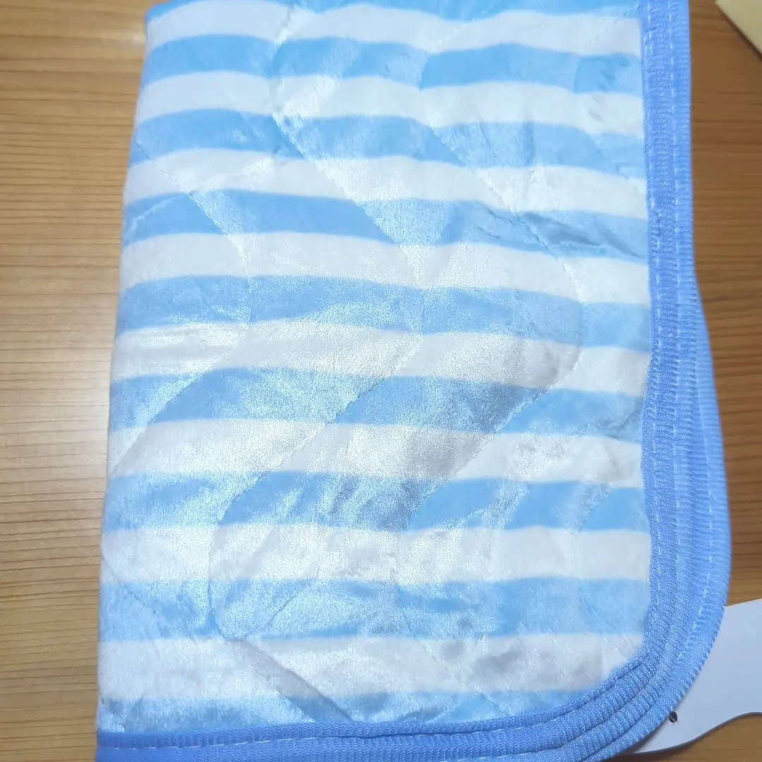 Thumbnail of Soft and Warm Material Pillow Pad, Light Blue Border Pattern