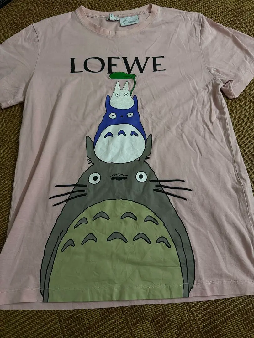 【フォロー割引実施中☆ジェラ 様】LOEWE 　となりのトトロ ジブリ　Tシャツ 正規品】LOEWEロエベ x スタジオジブリ となりのトトロ コラボT