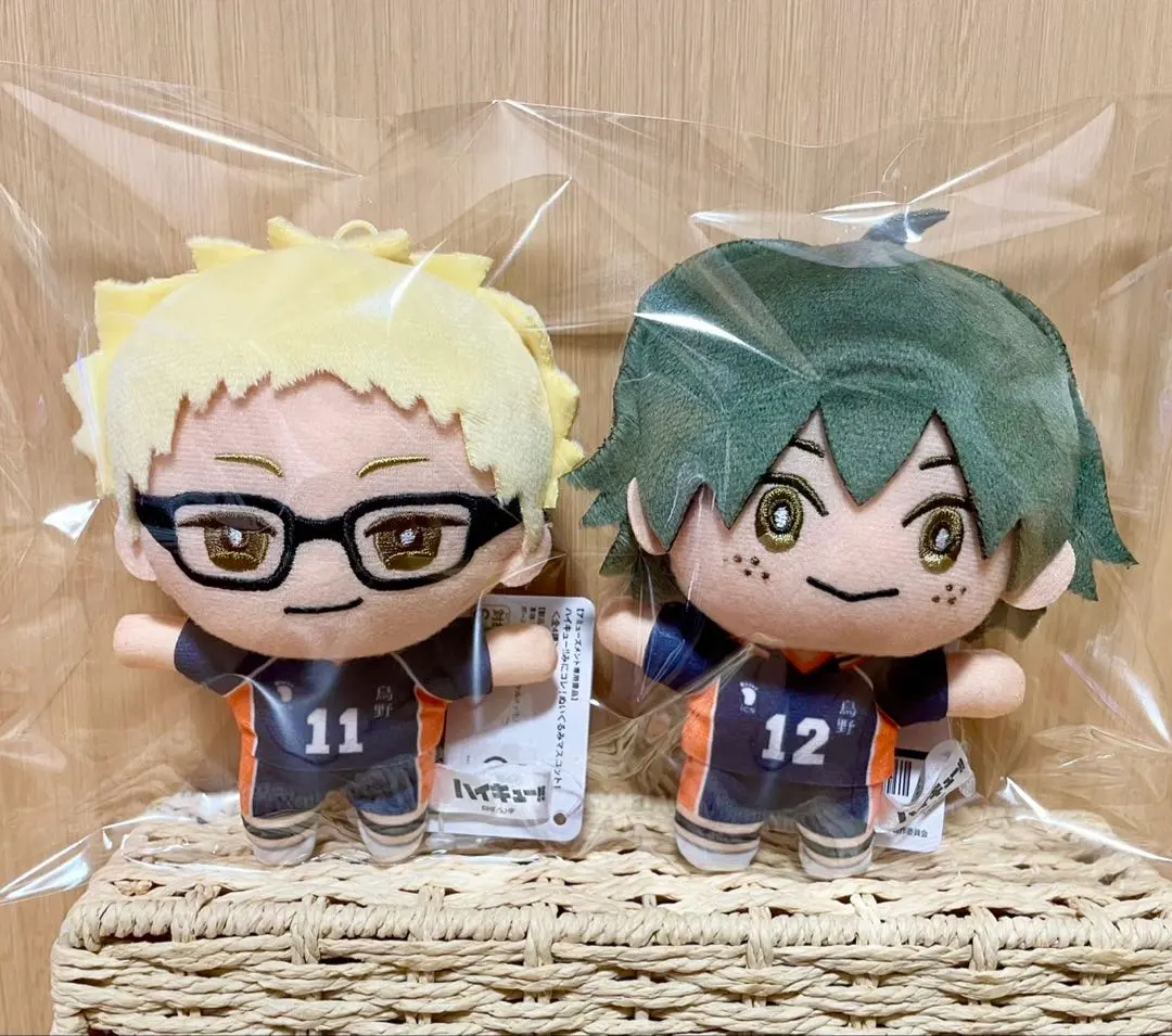 Thumbnail of ☆Excellent Condition☆ Haikyu!! Mini Kore Plushie Mascot - Tsukishima Kei, Yamaguchi Tadashi, "Tskki"