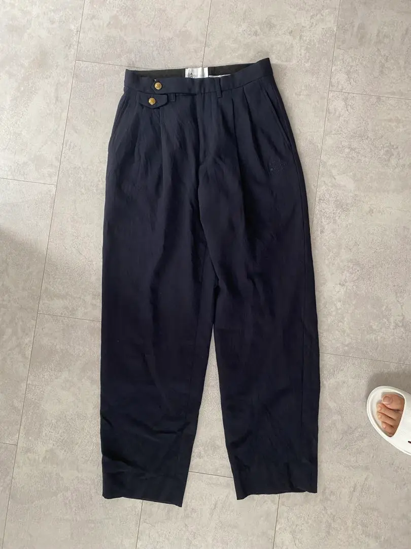 ADULT ORIENTED ROBES ストライプ パンツ ビッグサイズ 美品 セール】 【大きいサイズ】ピンストライプパンツ /洗える