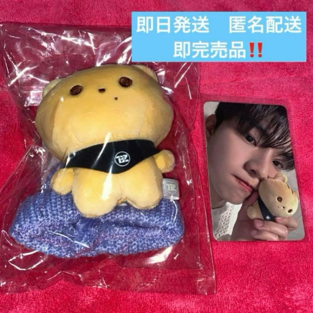 THEBOYZ ソウルコン ミニドール マスコット ぬいぐるみ　キュー　トレカ THEBOYZ ソウルコン ミニドール マスコット ぬいぐるみキュートレカ